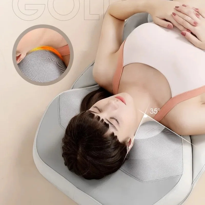 Full Body Massage Mat: Heated, Kneading, Vibration & Airbag
