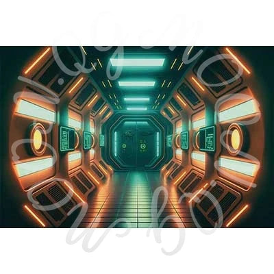 MOON.QG Baby Shower Boy Birthday Party Universe Cockpit Backgrounds for Photographs Spaceship Backdrop Photo Studio Photozone