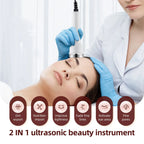 Ultrasound Skin Care Device - High Frequency Face & Eye Massager | AlluCanFind
