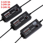 Adjustable Power Supply Adapter AC To DC 3V 9V 12V 24V Universal Adapter EU/US Plug with Display Screen Voltage Regulated