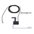 Active DAB Aerial with SMB Adapter Window Roof Windshield Antenna Hidd