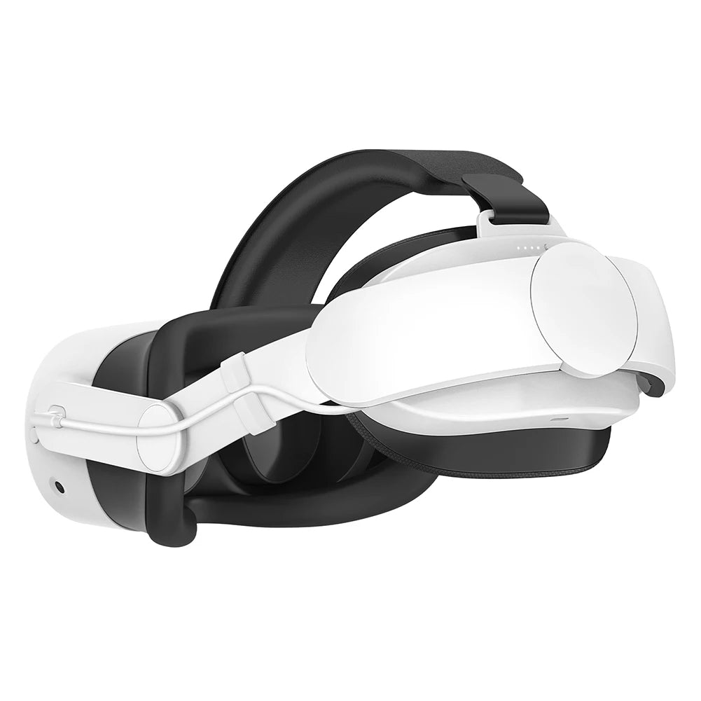 Adjustable Head Strap 6000mAh Battery Replacement Head Strap Enhanced Support and Balance Head Strap Battery for Meta Quest 3S/3