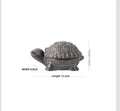 Retro turtle Ashtray Living Room with Lid Anti Fly Ash Ceramic Cigar Ashtray Decoration Chinese Home Decoration Art Friend Gift