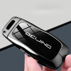 Zinc Alloy Car Key Case Cover for Baic Senova Beijing BJ40 BJ80 BJ30 BJ60 BJ90 F40 U7 X7 EX5 EC5 EU5 Keychain Shell Accessories