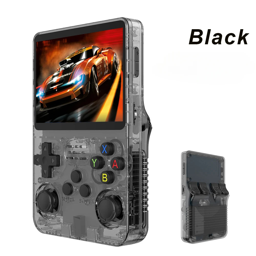 BOYHOM R36S Retro Handheld Game Console - Linux System, 3.5" IPS, 64GB/128GB/256GB | AlluCanFind