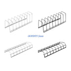 367A Nonrust Steel Kitchen Organizers Dish Rack With Drainage Design Tableware Organizers For Countertop Space Saving Storage
