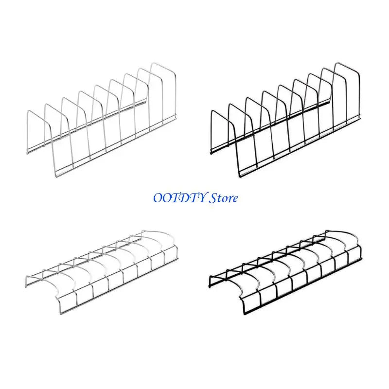 367A Nonrust Steel Kitchen Organizers Dish Rack With Drainage Design Tableware Organizers For Countertop Space Saving Storage