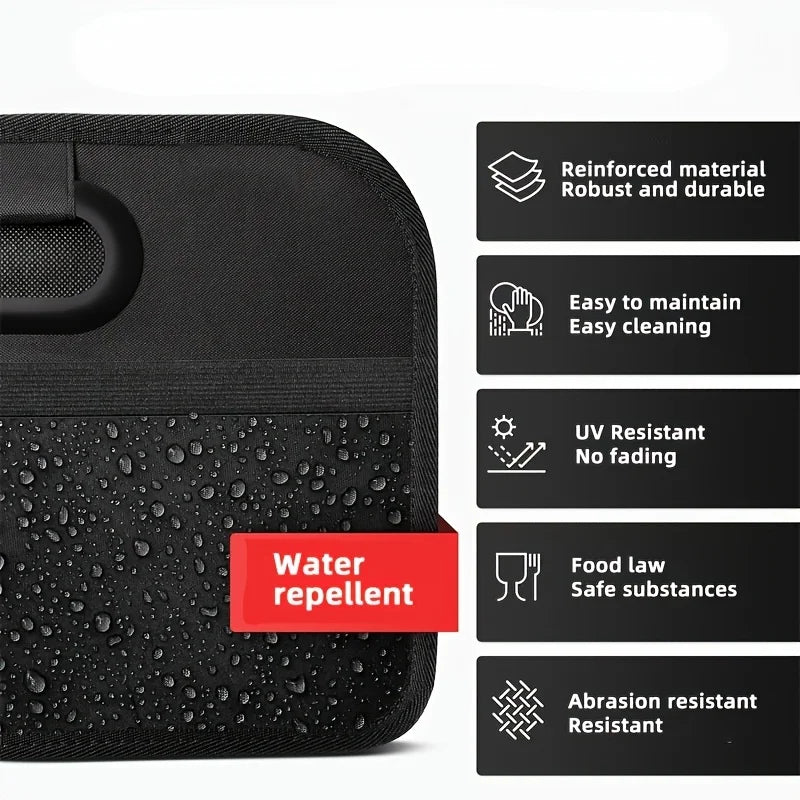 Foldable Trunk Bag with Anti-Slip - Sturdy Trunk Organizer & Car Foldable Box for More Order in the Car
