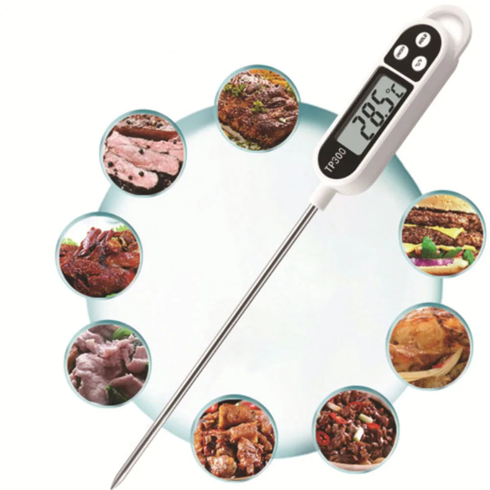 Kitchen Digital Thermometer Meat Milk Cooking  Food Candy Thermometer  Oil Deep Fry BBQ Grill Smoker Thermometer