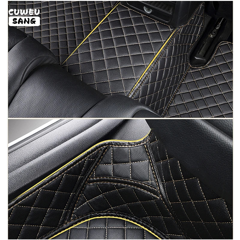 CUWEUSANG Custom Car Floor Mats For Lexus NX NX200t NX250 NX300 NX300h NX350 NX350h NX450h Auto Carpets Foot Coche Accessorie