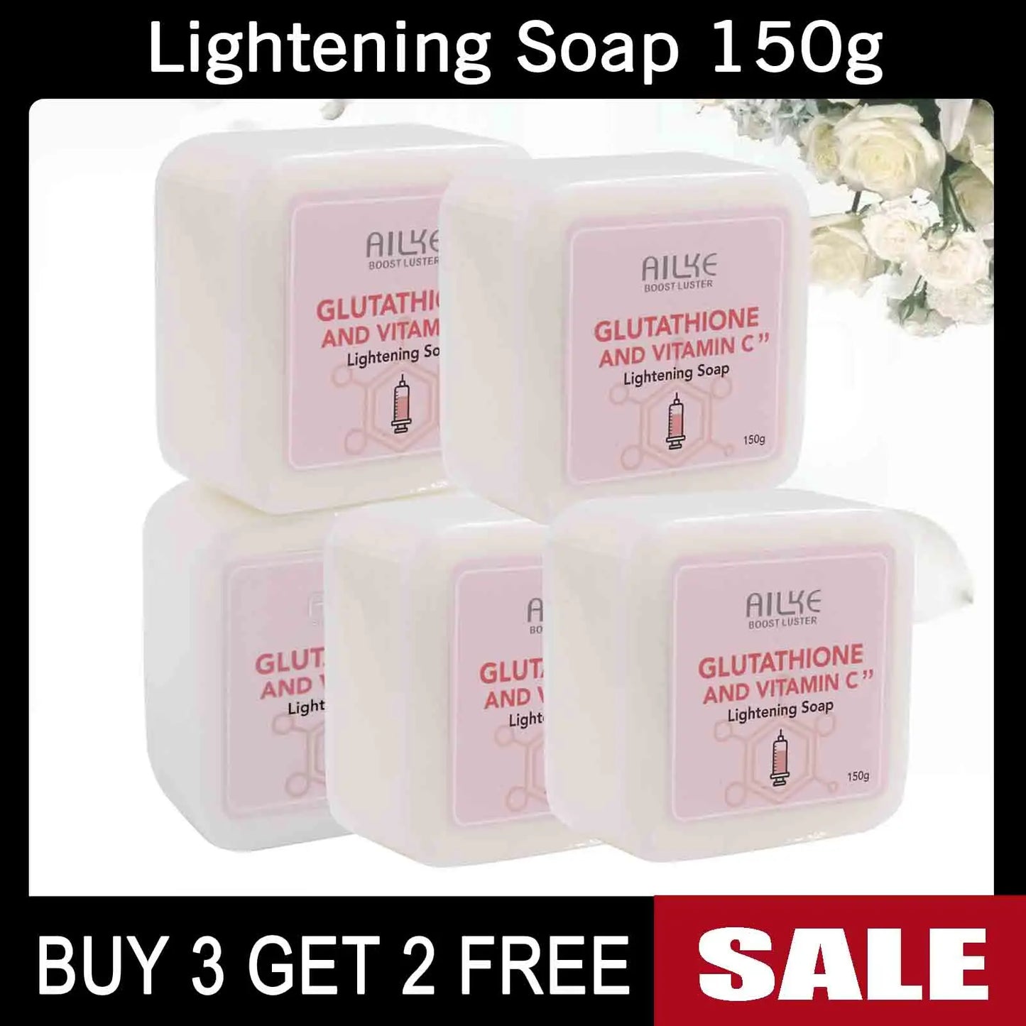 AILKE Glutathione Vitamin C Whitening Skin Care Set