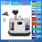 C988 Fabric Cleaner 1650W Nylon Round Bristle Head Touch Screen Low High Temp Steam Clean Sterilize for Carpet Mattress Curtains