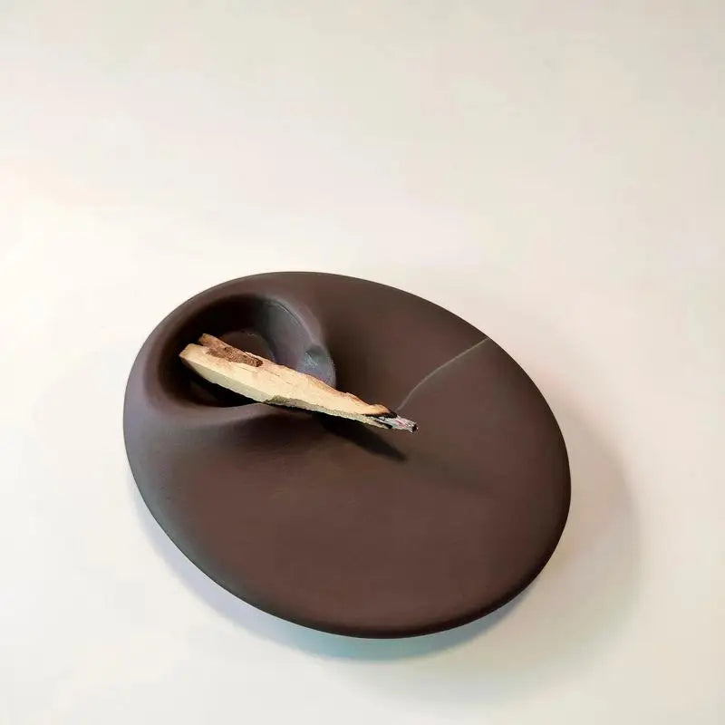 Santo wood holder Peru Holy Wood Aromatherapy Stove Cement Support Base Relaxation Meditation Container Tray Sage Stand Gifts