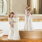 Standing Mother Hugging Daughter Statue Meaningful Family Moments Desktop Ornaments Memorial Gifts Daughter Gift from Mom