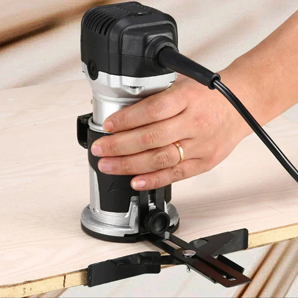 220V 2000W Electric Trimmer Router Wood Hand Trimmers Wood Edge Router 40000RPM Power Tools Woodworking Milling Machine