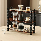 Storage Kitchen Shelf Perfume Trinket Candy Display Stands Spice Glasses Organizador Cocina Household Items Clearance