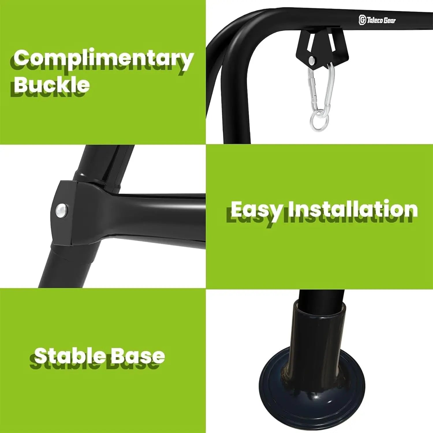 Swing Stand, Hammock Chair Stand Max Load 330lbs, Heavy Duty Hammock Stand,Outdoor or Indoor Hanging Chair Stand only,Hammock Ch