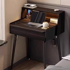 Black Luxury Vanity Table Modern Women Bedside Chair Dressing Table Cheap Cosmetics Mesa De Maquillaje Lounge Suite Furniture