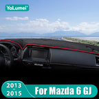 For Mazda 6 GJ Atenza 2013 2014 2015 Car Dashboard Cover Sun Shade Avoid Light Mat Pad Instrument Panel Carpets Accessories