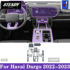 For Haval Dargo 2022-2023 Car interior Center console transparent TPU Paint protective film Anti scratch sticker LCD screen PPF