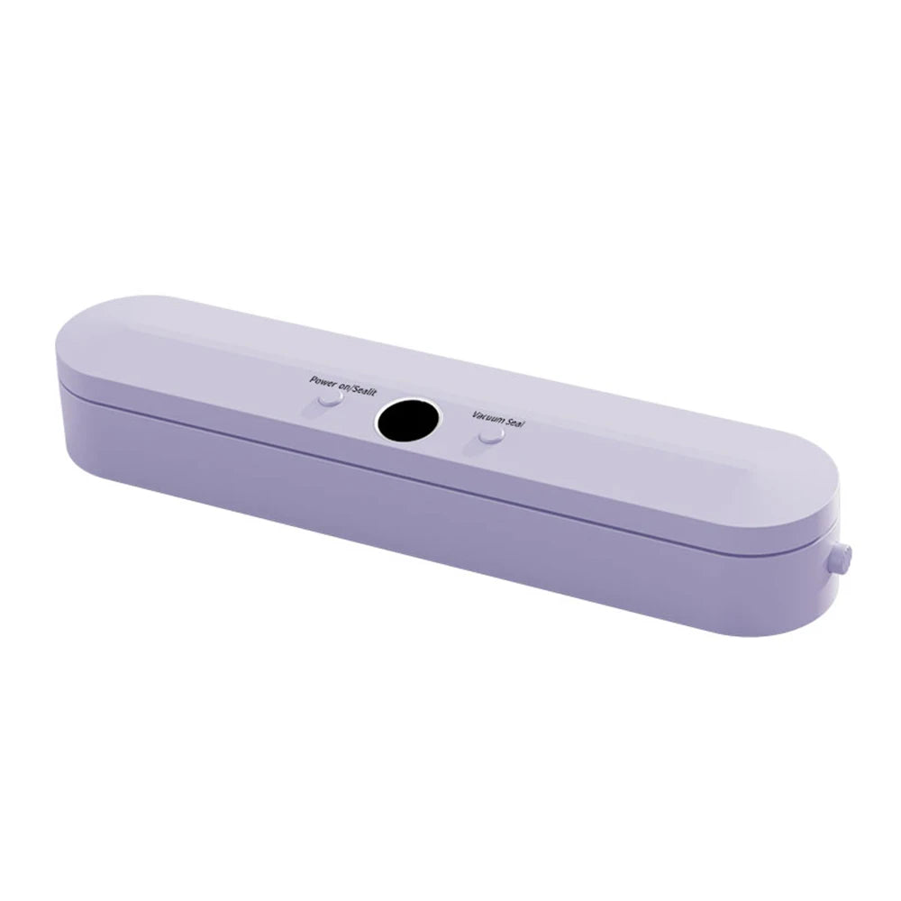 Electric Vacuum Sealer Food Preservation Plastic Bags Sealer Packaging Machine Wireless Sealing Machine Kitchen Household Tool