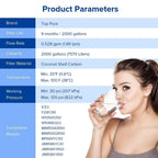 Activated Carbon Refrigerator Water Filter Replacement for ICE2 F2WC9I