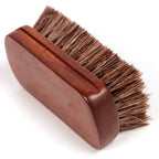 Horsehair Leather Textile Cleaning Brush for Car Interior Furniture Apparel Bag