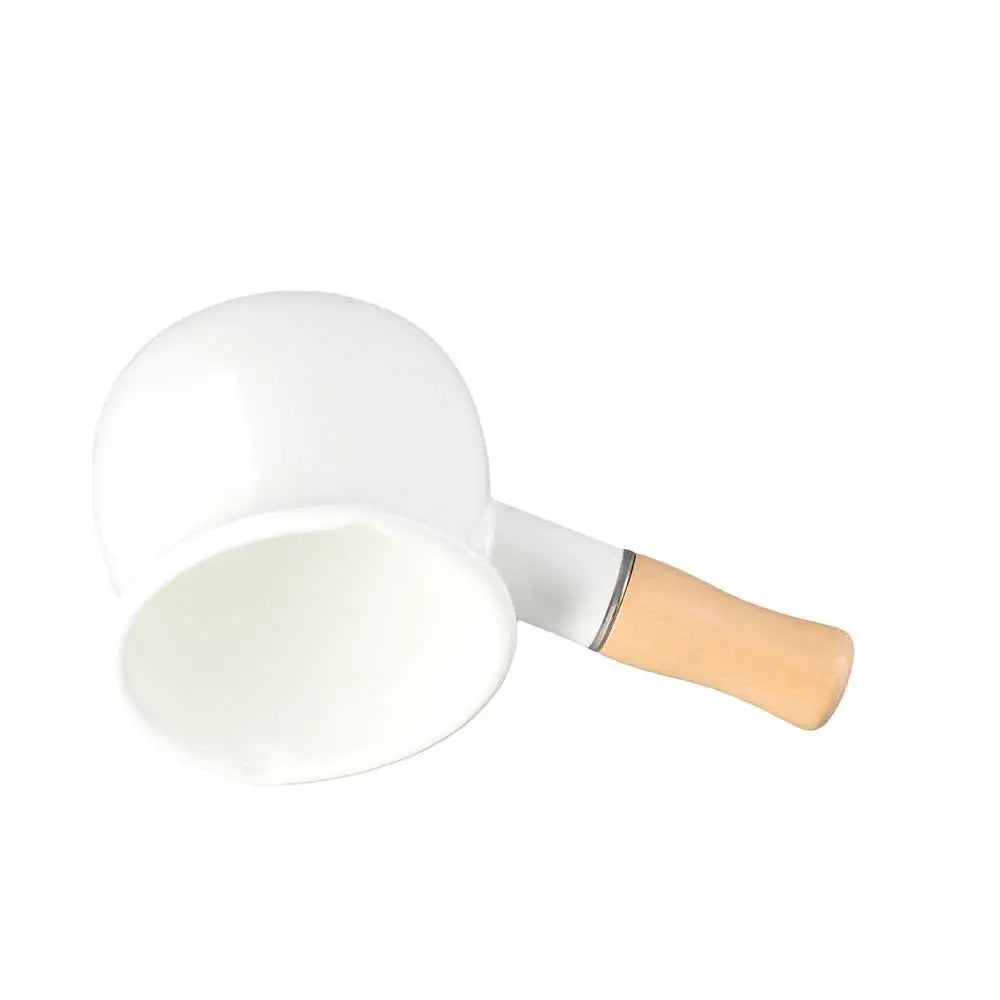 Mini Wooden Handle Kitchen Accessories For Gas Stove Induction Cooker Breakfast Baby Cookware Milk Pot Cooking Pot Soup Pot