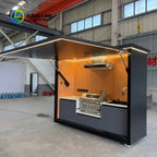 Customized Prefabricated Steel Outdoor Kitchen Matched Multi Type Cookware For Budget Friendly Patio Barbecue Construction