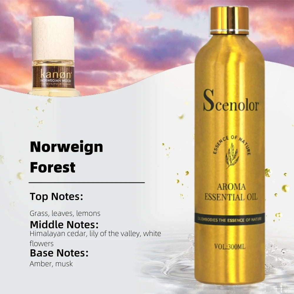 300ml French Oud Fragrance Oil - Long-Lasting Hotel & Home Perfume