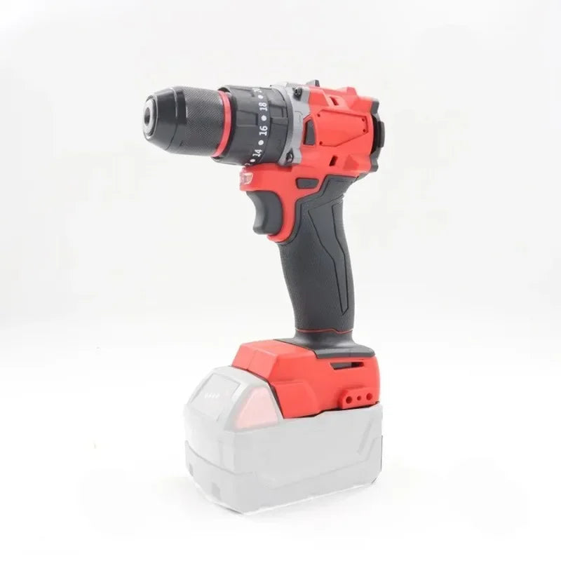 For Milwaukee 18V Battery Brushless Electric Drill 20+3 Torque Cordless Impact Drill Hammer Multifunctional Power Tools