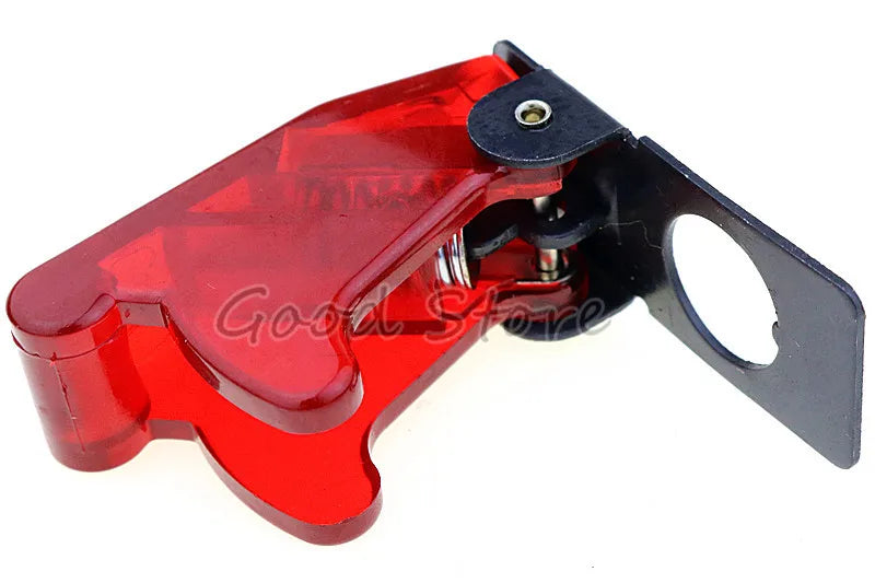 1PCS Auto Car Boat Truck Illuminated Led Toggle Switch's Safety Aircraft Flip Up Cover Guard Red Blue Green Yellow White