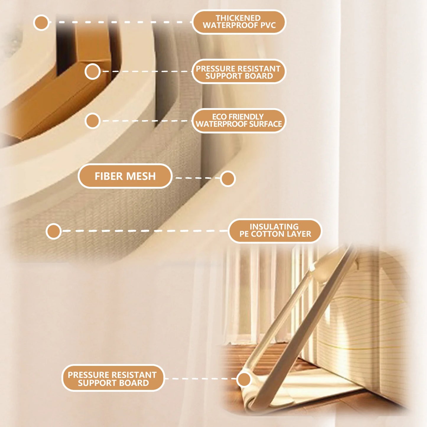 Foldable Portable Hot Tub Large Collapsible Ice Bath Tub Dual Drainage Design For Home Relaxation Gym Athletes Cold Plunge Bath