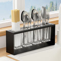 Sink countertop, chopstick cage, multifunctional spoon fork storage rack, tableware drainage rack, storage kitchen utensils