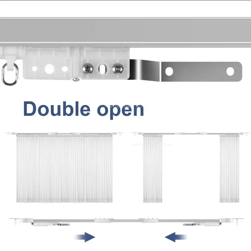 For Aqara Electric Curtain Rail Including Smart  Battery Motor B1 Track Set Automatic Curtain Remote Control System