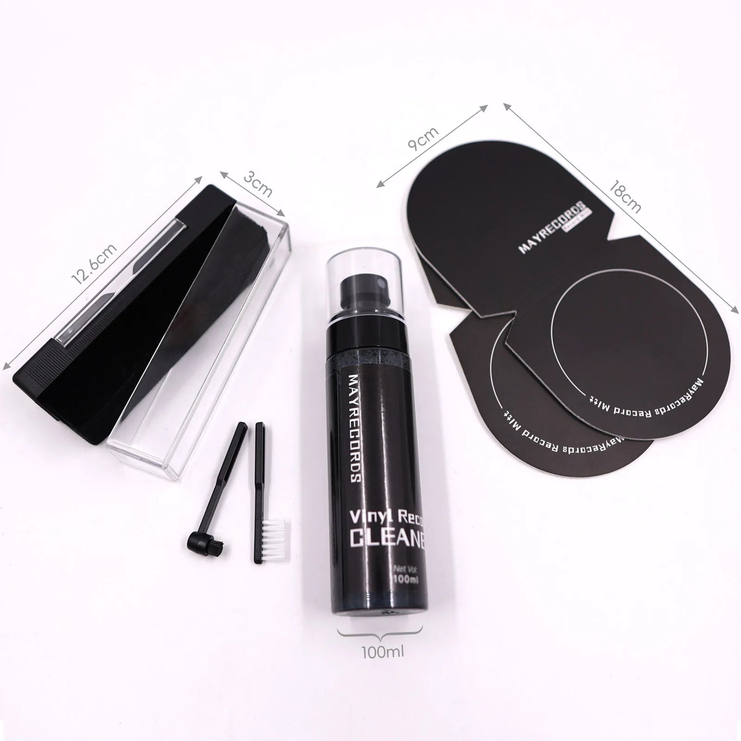 Hot Multi-Suit Anti-Static Record Cleaning Kit Dust Remover CD/LP Vinyl Phonograph Turntable Player Records Cleaning Accessories