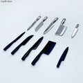 1 Set Doll House Mini Kitchen Knife Cooking Utensils Model for Dollhouse Kitchen Furniture Decoration Accessories Toy