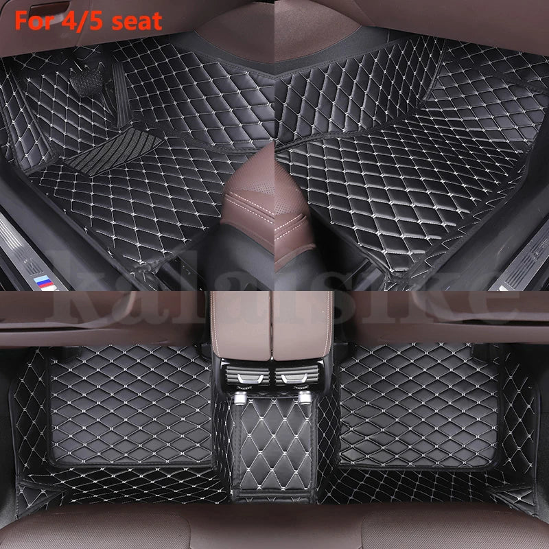 Custom Car Floor Mat for Chevrolet silverado All model silverado 1500 2500 High Country tauto accessories styling interior parts