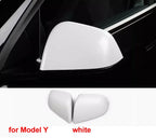 For Tesla Model 3 / Model Y Replace Car Accessories Rear View Mirrors Shell Cap Housing Wing Door Side Mirror Cover 1 Pair