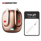 Monster MQO22 TWS Bluetooth Earphones Clip Design Touch HD Call With Mic Headphones Sports Gaming Headset
