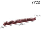 Plastic Anti-Bird Spikes Balcony Eaves Windowsills Bird Repellent Anti-Pigeon Anti-Cat Bird Repeller Thorn Boxed Package