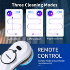 DIVEDEER Window Cleaning Robot Automatic Water Spraying Intelligent Household Electric High-rise Cleaning Outside Window Glass