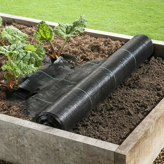 Weed Membrane Garden Landscape Fabric Anti Grass Cloth Strong Breathable Plastic Mulch Thicker Durable Ground Cover Sheet Mat