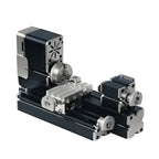 All-metal Miniature Lathe 36W, 20000rpm Didactical Mini Metal Lathe Machine Tool for Hobbyist Woodworking Craft