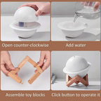 Lunar Humidifier 3D Tricolor Lamp Light Diffuser Aroma Essential Oil U