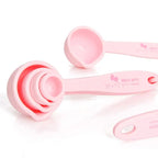 4 Piece Set Anime Hello Kitty & Cinnamoroll Double Scale Measuring Spoons Kitchen Baking Tools Cute Gift Household Accessories