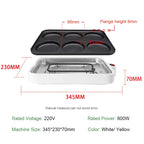 Electric Takoyaki Maker Egg Omelette Cooker Crepe Pancake Fried Steak Frying Pan Chibi Maruko Baking Machine Octopus Balls Grill