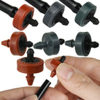 20-200pcs 2L 4L 8L 1/4'' Garden Drip Irrigation Dripper Automatic Steady Flow Water Saving Dropper  Nozzle for Greenhouse Bonsai