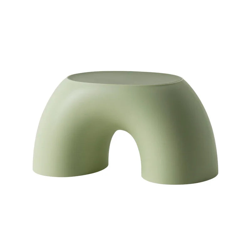 K-star Rainbow Stool Simple Lightweight Circular Small Stool Home Rounded Children's Stool Anti Slip Shoe Changing Stool 2024