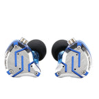 KZ ZS10 Pro 4BA+1DD 5 Driver in-Ear HiFi Metal Earphones with Stainless Steel Faceplate, 2 Pin Detachable Cable